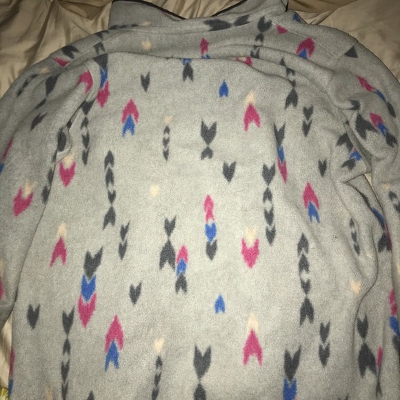 Patagonia Grey Patterned Fleece - Picture 2 of 2